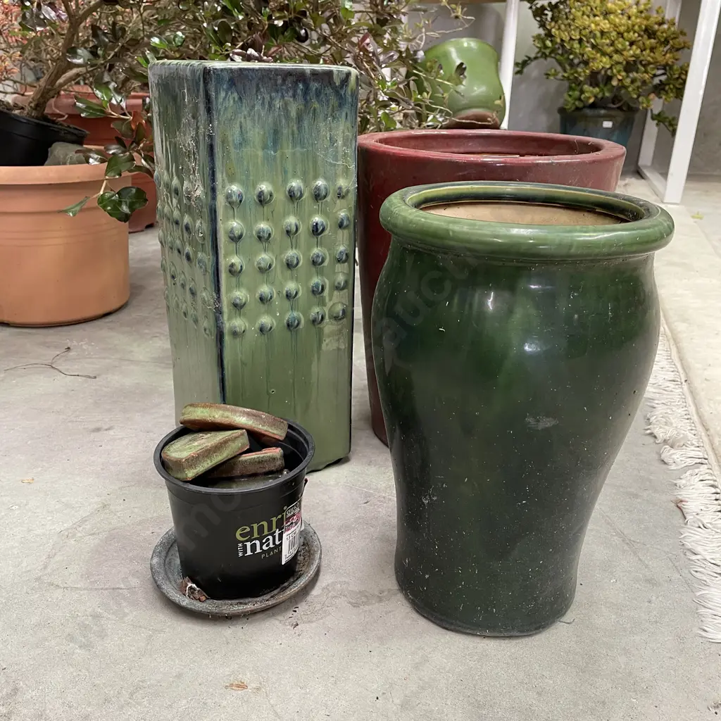 Assorted Garden Pots Image 1++