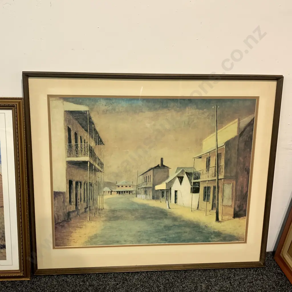 Pair of Framed and Glazed Prints - Pioneer era, one titled Heading Out by Craig Taylor + one other Image 1++