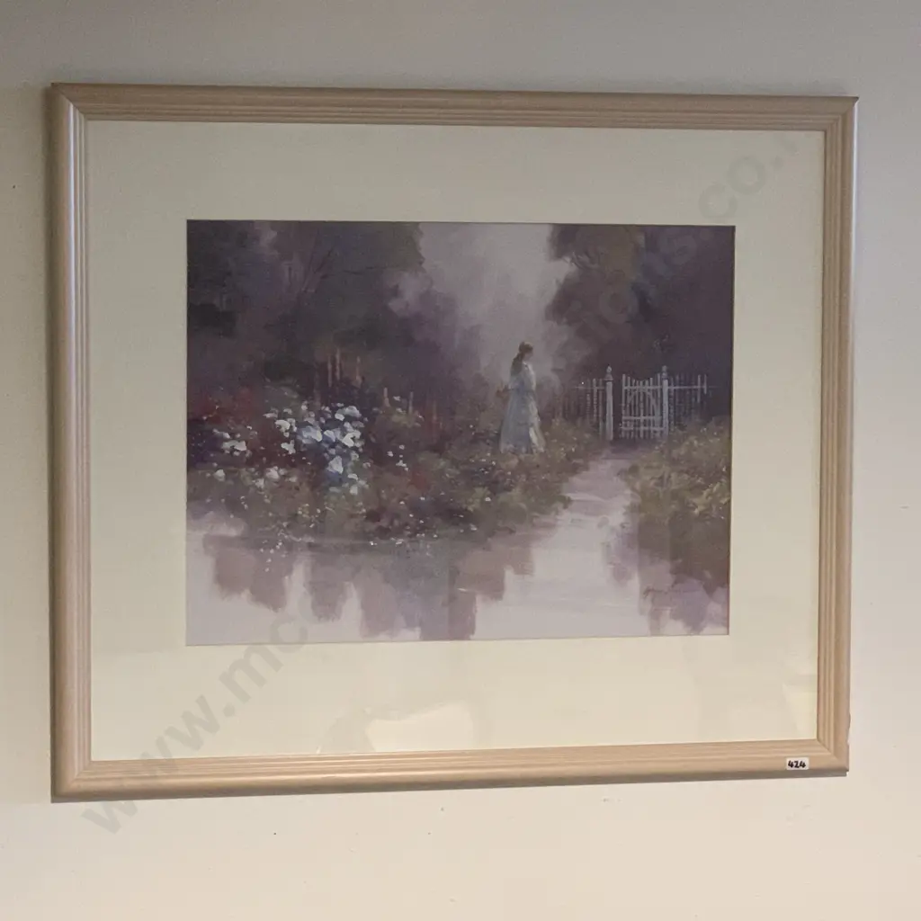 Original Wayne Sinclair Artwork. Titled "Waiting by the Gate" Image 1++