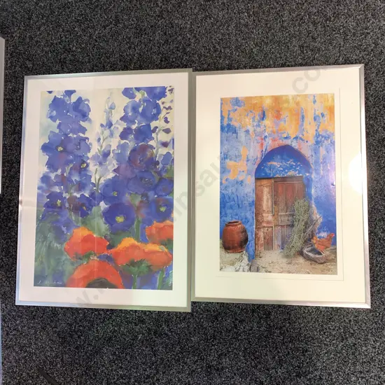 Pair of Glazed and Framed Artworks