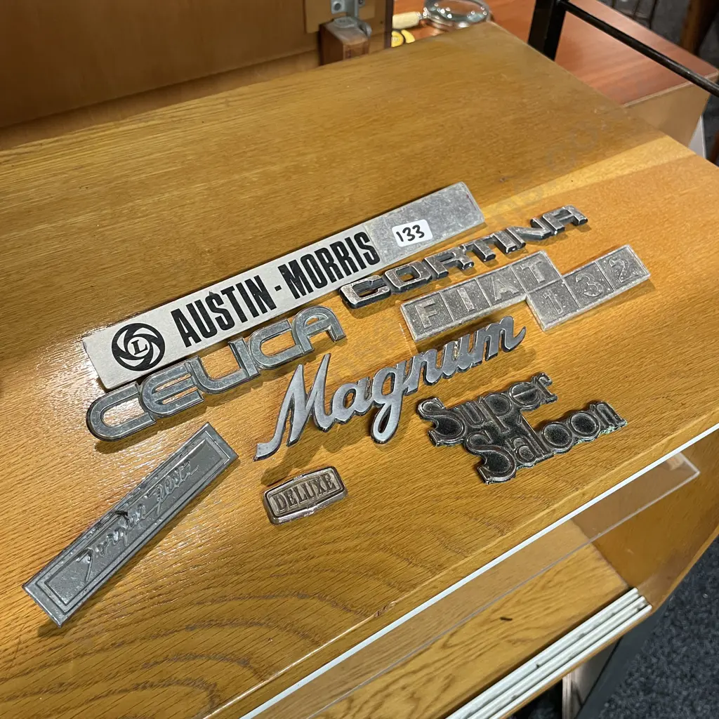 Assorted Vintage Car Badges etc Image 1++