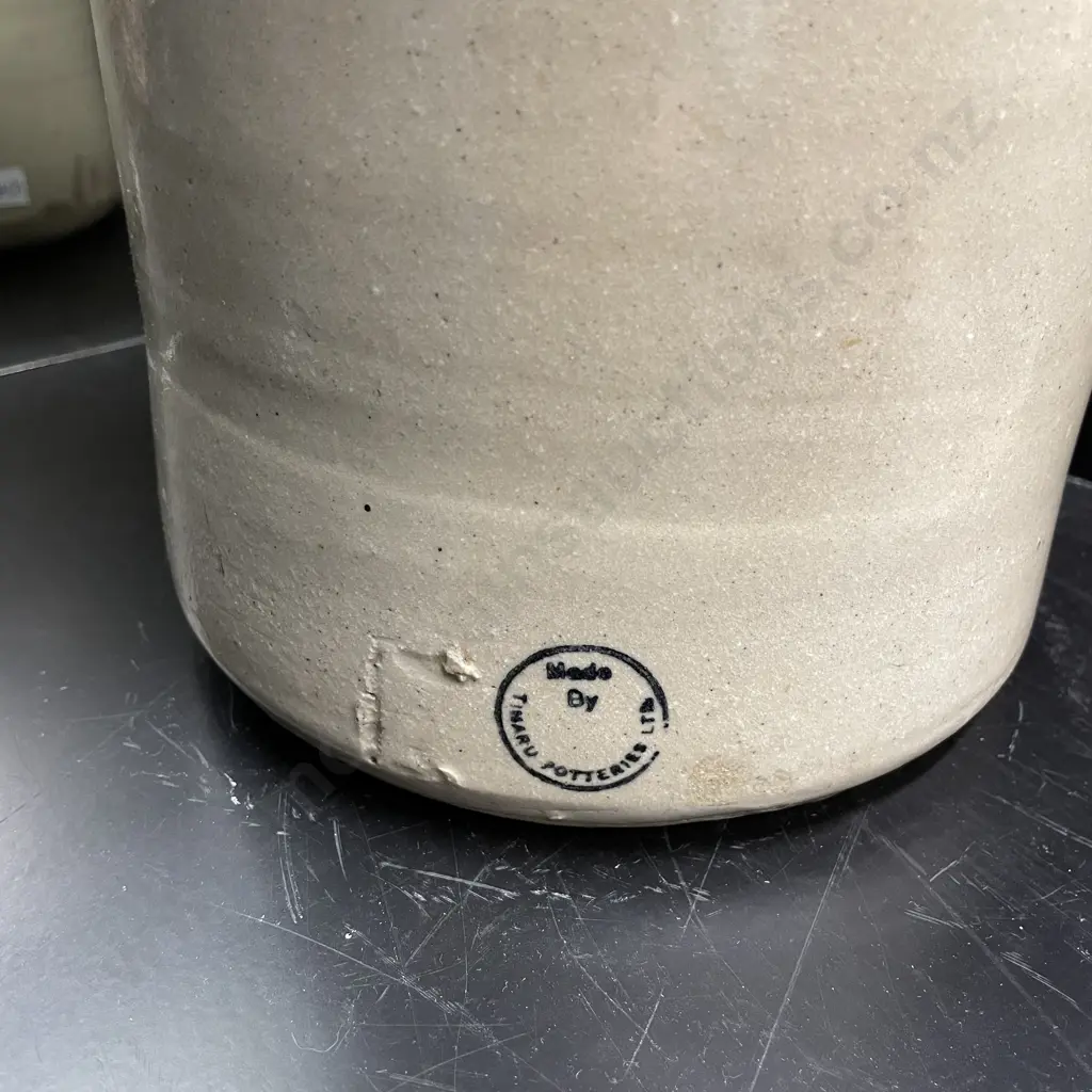 Timaru Potteries Stoneware Pot/Bottle, H33cm Image 1++