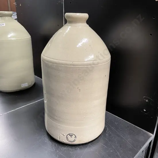 Timaru Potteries Stoneware Pot/Bottle, H33cm