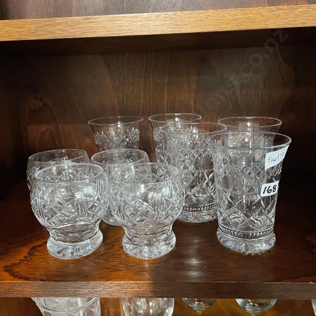Assorted Crystal Glassware Image 1++