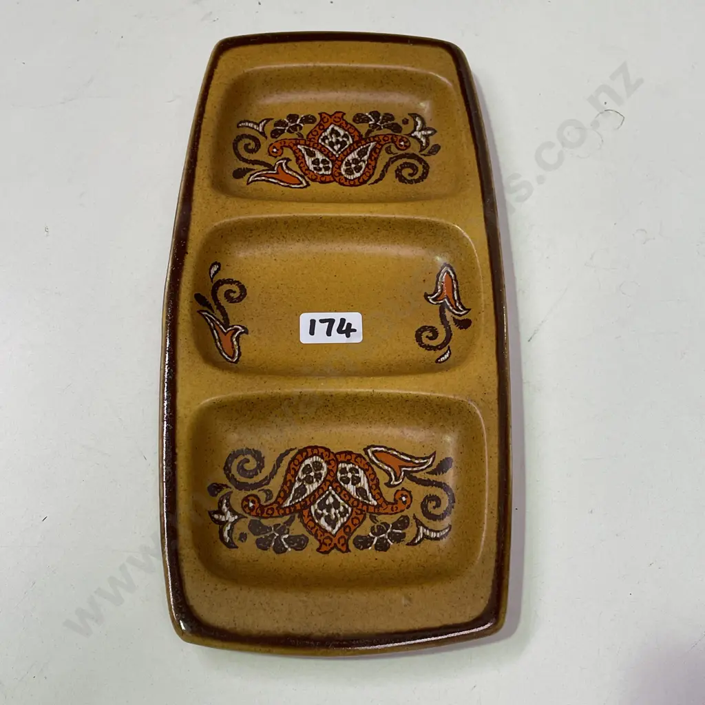 Royal Worcester Palissy Retro Hors 'Doeuvres Dish Image 1++