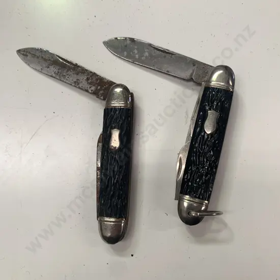 Pair of Richards Sheffield England Pocket Knives