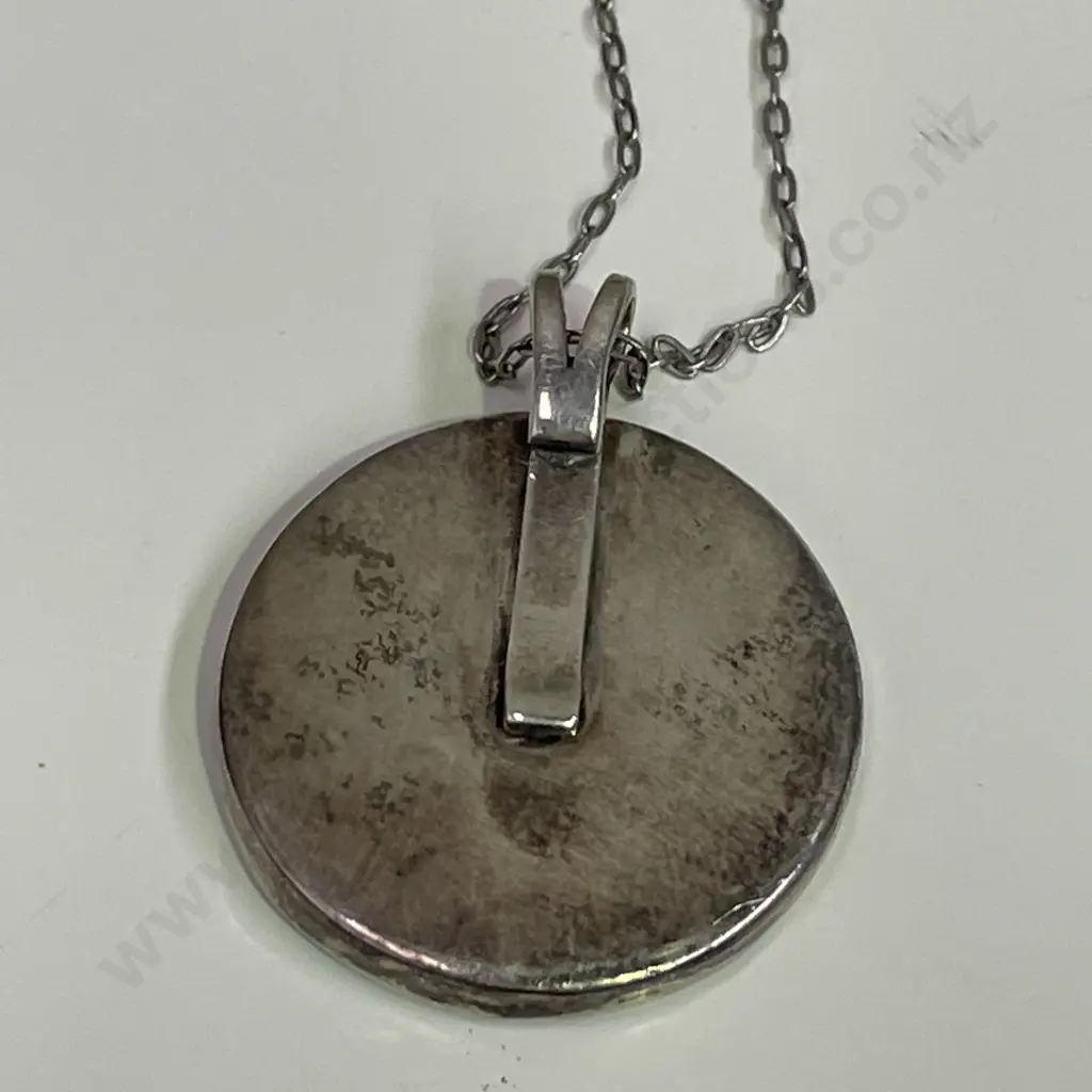 Sterling Silver Ring with Turquoise stone and Sterling Silver? Turquoise pendant Image 1++