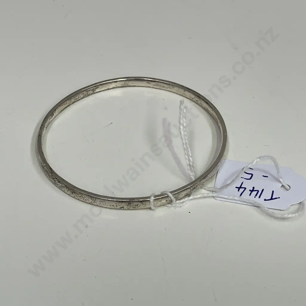 Sterling Silver Bracelet Stamped 925 Image 1++