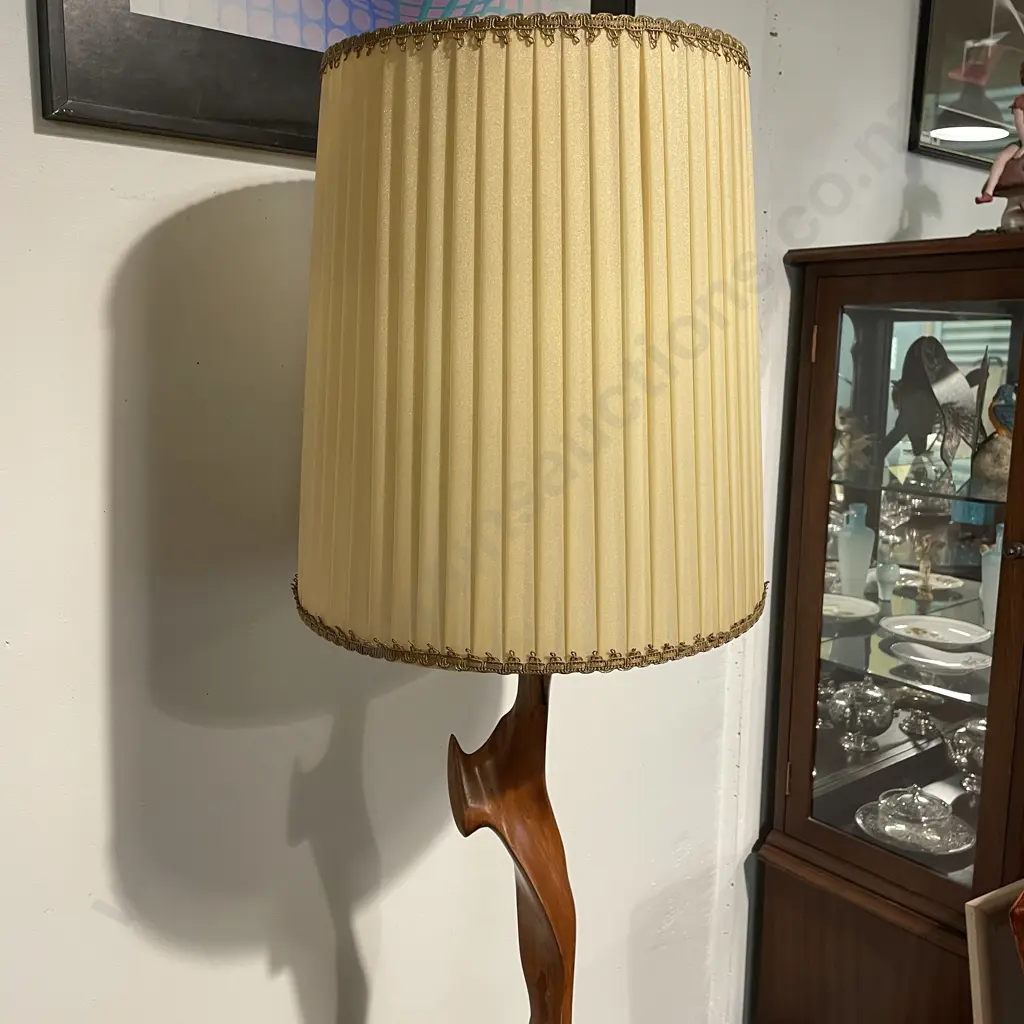 Very Cool Mid Century Grahamware Lamp Image 1++