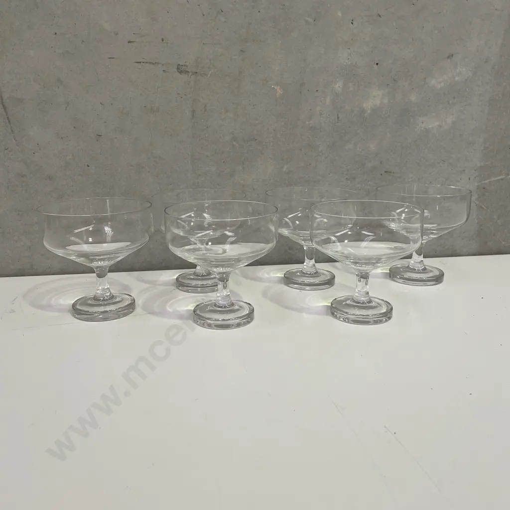 Set of 6 Rosenthal Crystal pedestal Sweet dishes Image 1++