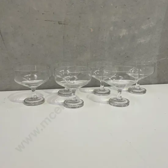 Set of 6 Rosenthal Crystal pedestal Sweet dishes