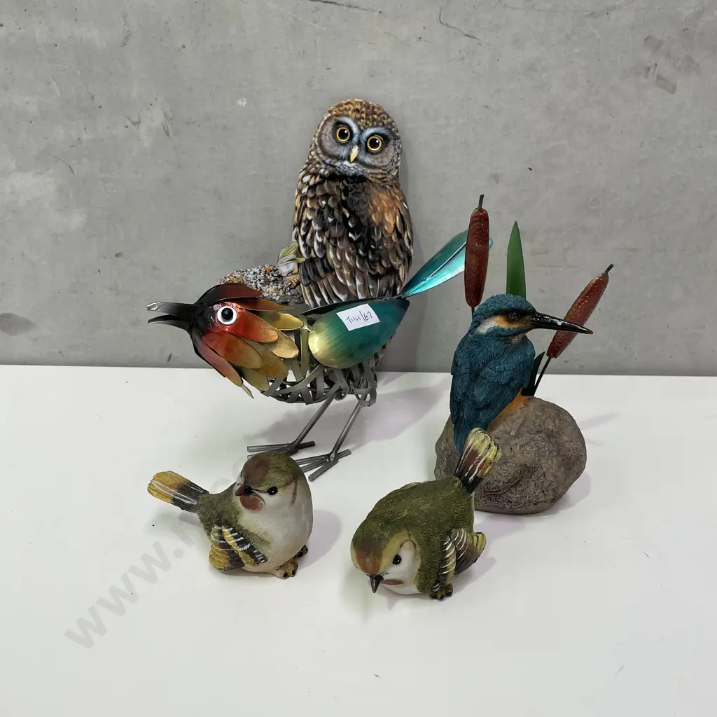 Assorted Bird Figurines/Ornaments Image 1++