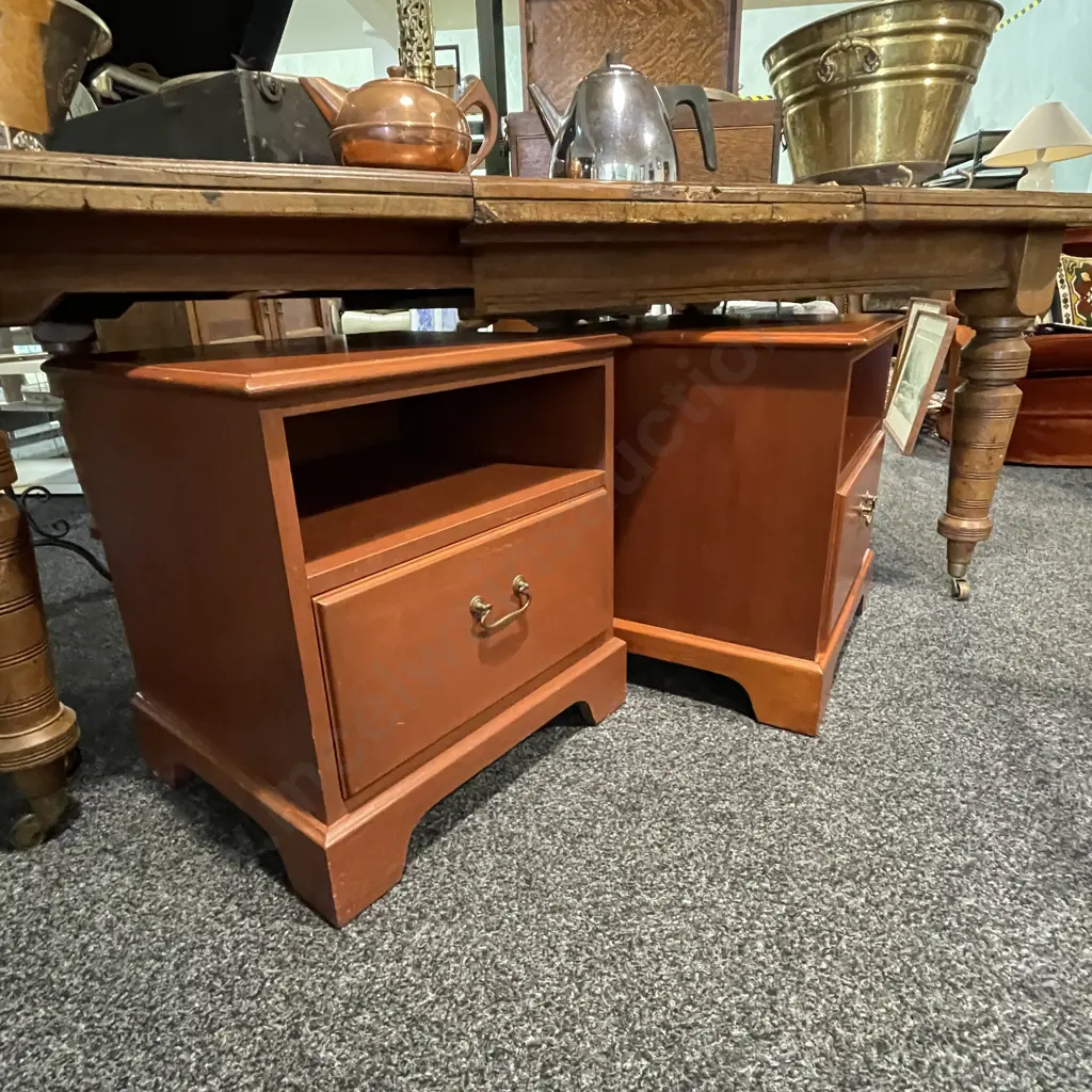 Pair of Parker Wooden Bedside Cabinets, Single Drawer, Single Shelf, H56 W54 D45cm Image 1++