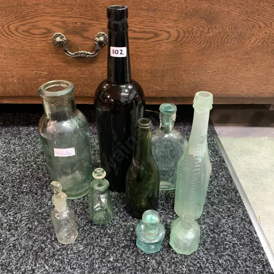 Selection of Vintage Bottles