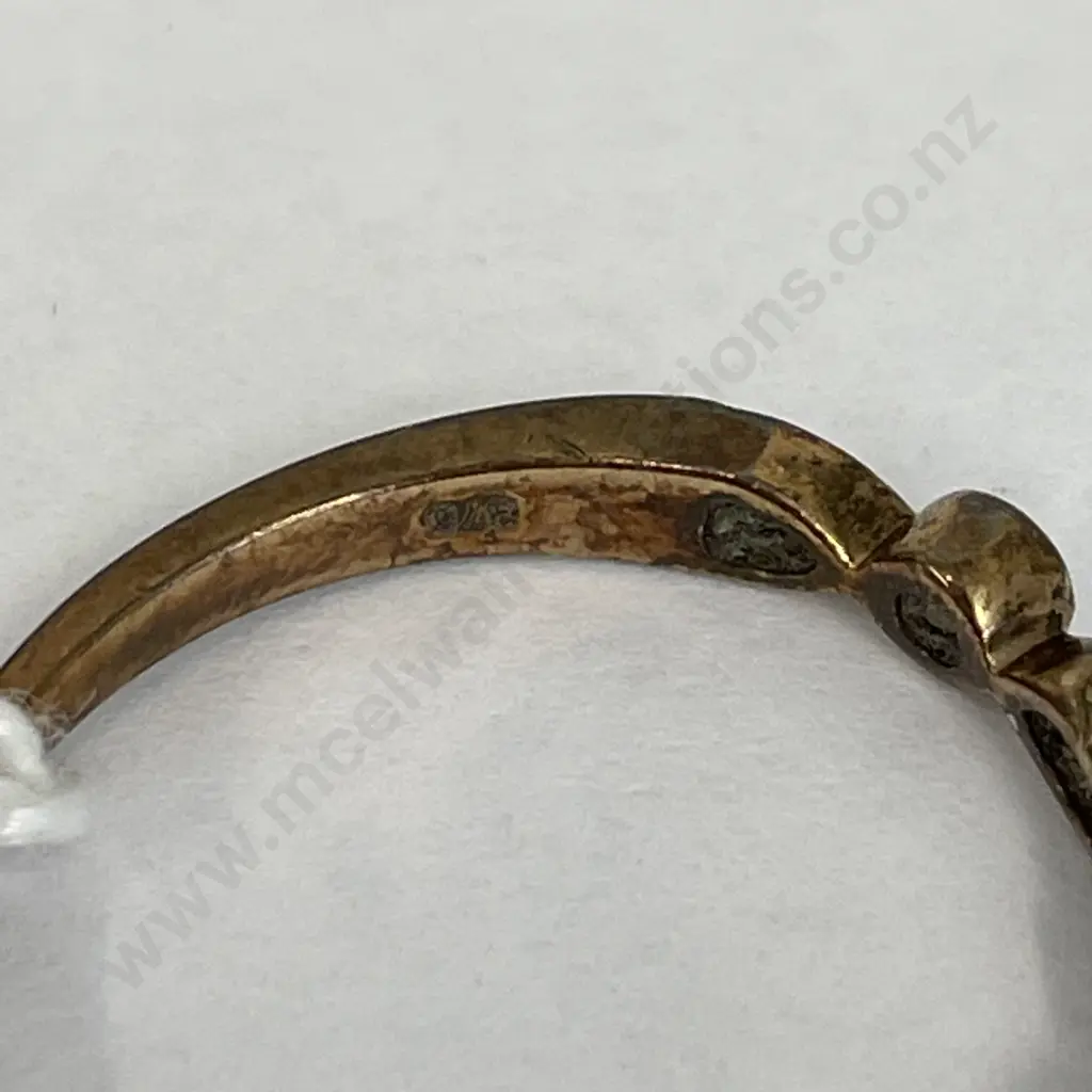 Vintage 9ct Gold and Diamond? Ring Image 1++