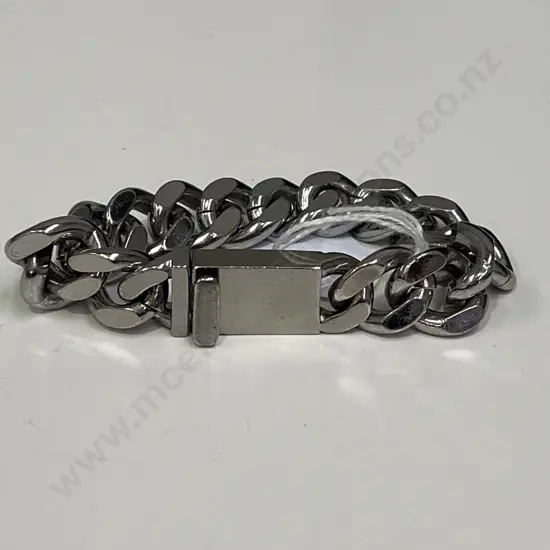Country Road Heavy Chain Link Silver Bracelet