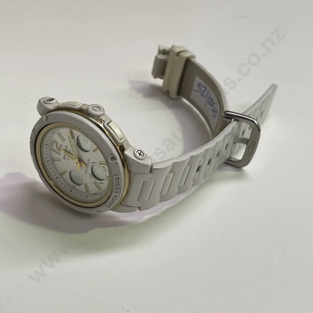 Casio Baby-G White Watch. WR10BAR Image 1++