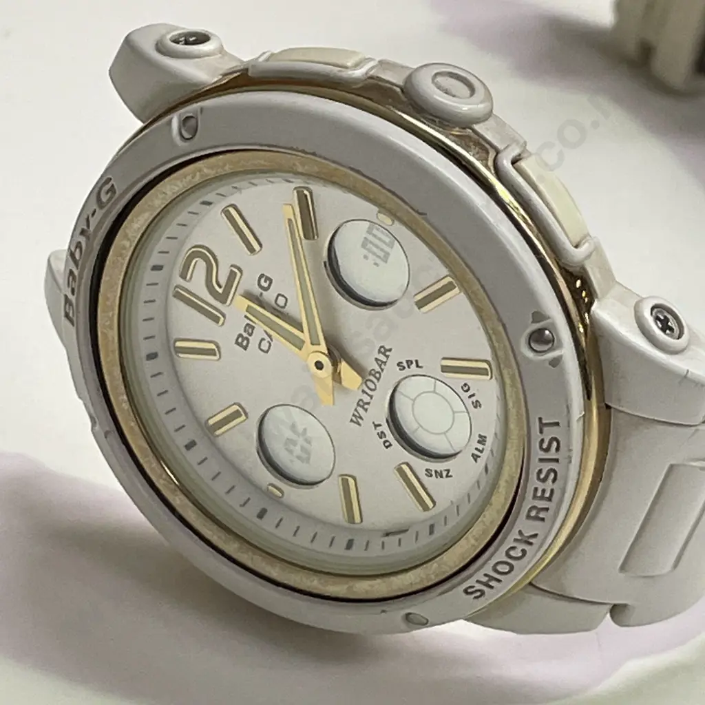 Casio Baby-G White Watch. WR10BAR Image 1++