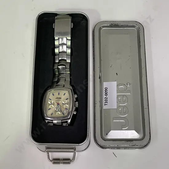 Jeep Watch in original Metal Box