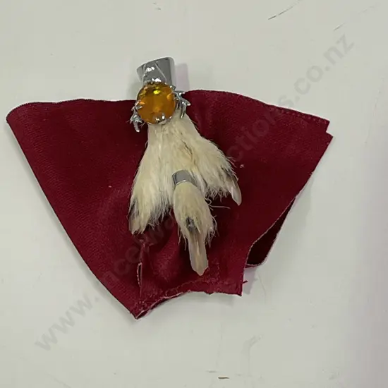 Vintage Scottish Claw Foot Brooch