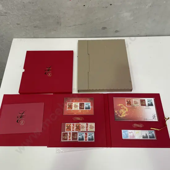 Limited Edition Year of the Dragon 2012 Collectors Stamp Pack, Boxed As new