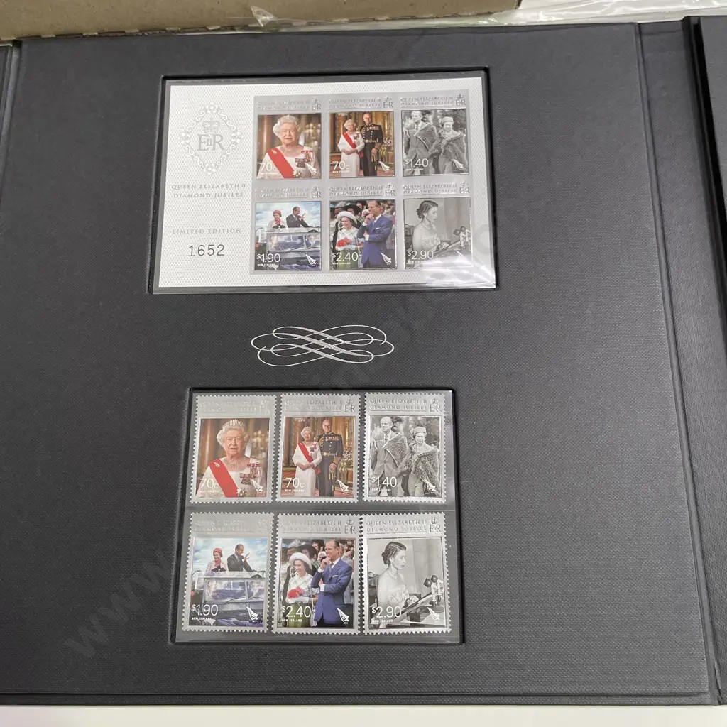 Limited Edition Diamond Jubilee Collectors Stamp Pack, Boxed as new Image 1++