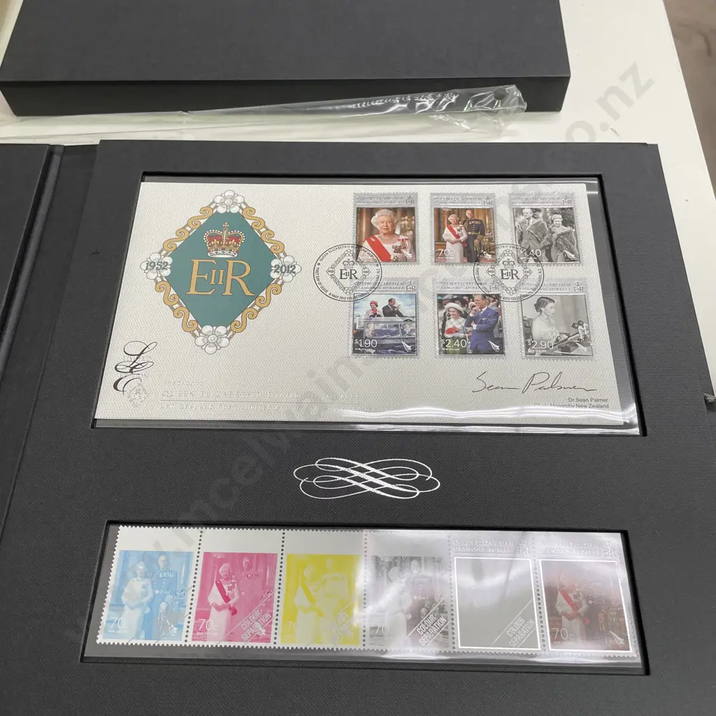 Limited Edition Diamond Jubilee Collectors Stamp Pack, Boxed as new Image 1++