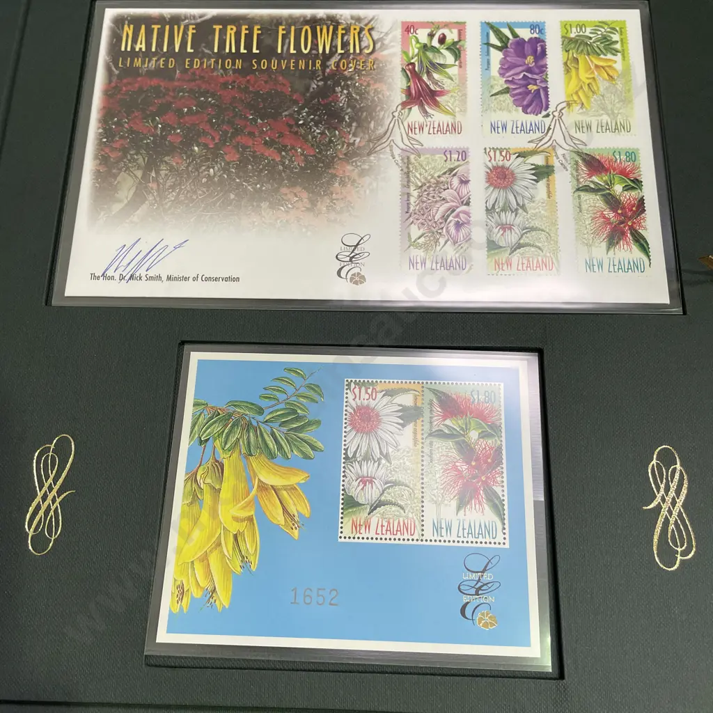 Limited Edition Native Tree Flowers Stamp Pack, Boxed as new Image 1++