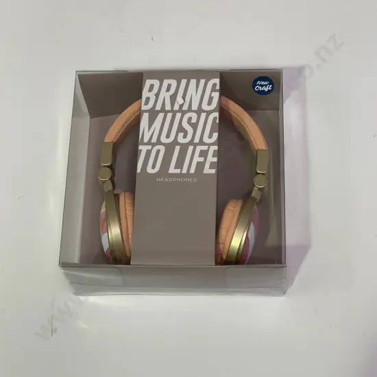 Headphones as new in box