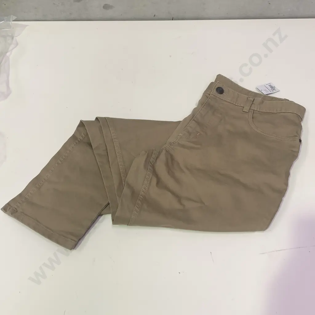 New Clothes - H&H Brand Tan Cotton Pants SIze 92 Image 1++