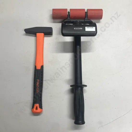 StrongBond Extendable Floor and Wall Roller with Finder Hammer