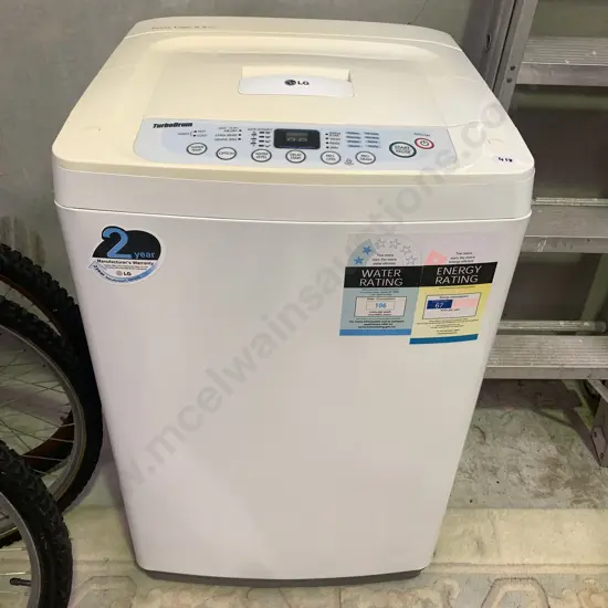 LG Fuzzy Logic 5.5kg Washing Machine. WF-T556. Turbo Drum