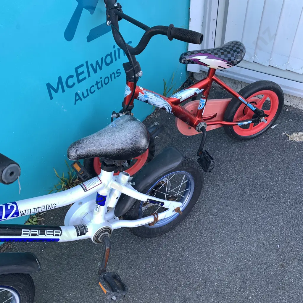 Pair of Childrens Bikes Image 1++