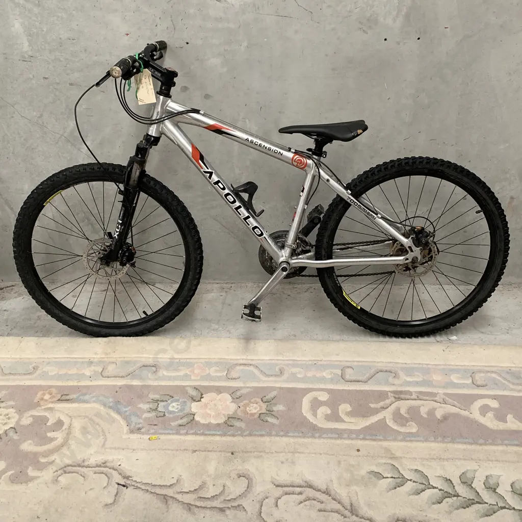 Apollo Ascension Mountain Bike. Silver Image 1++