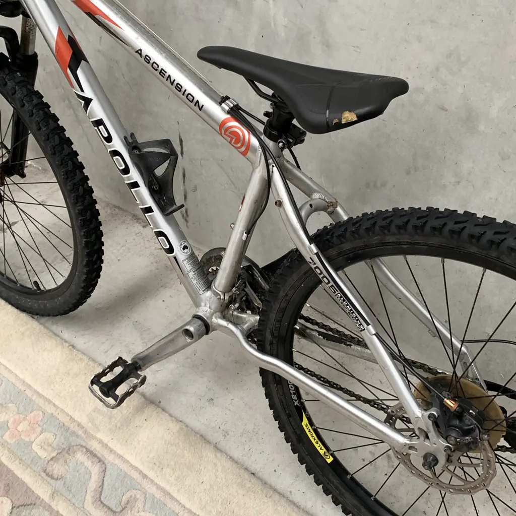 Apollo Ascension Mountain Bike. Silver Image 1++