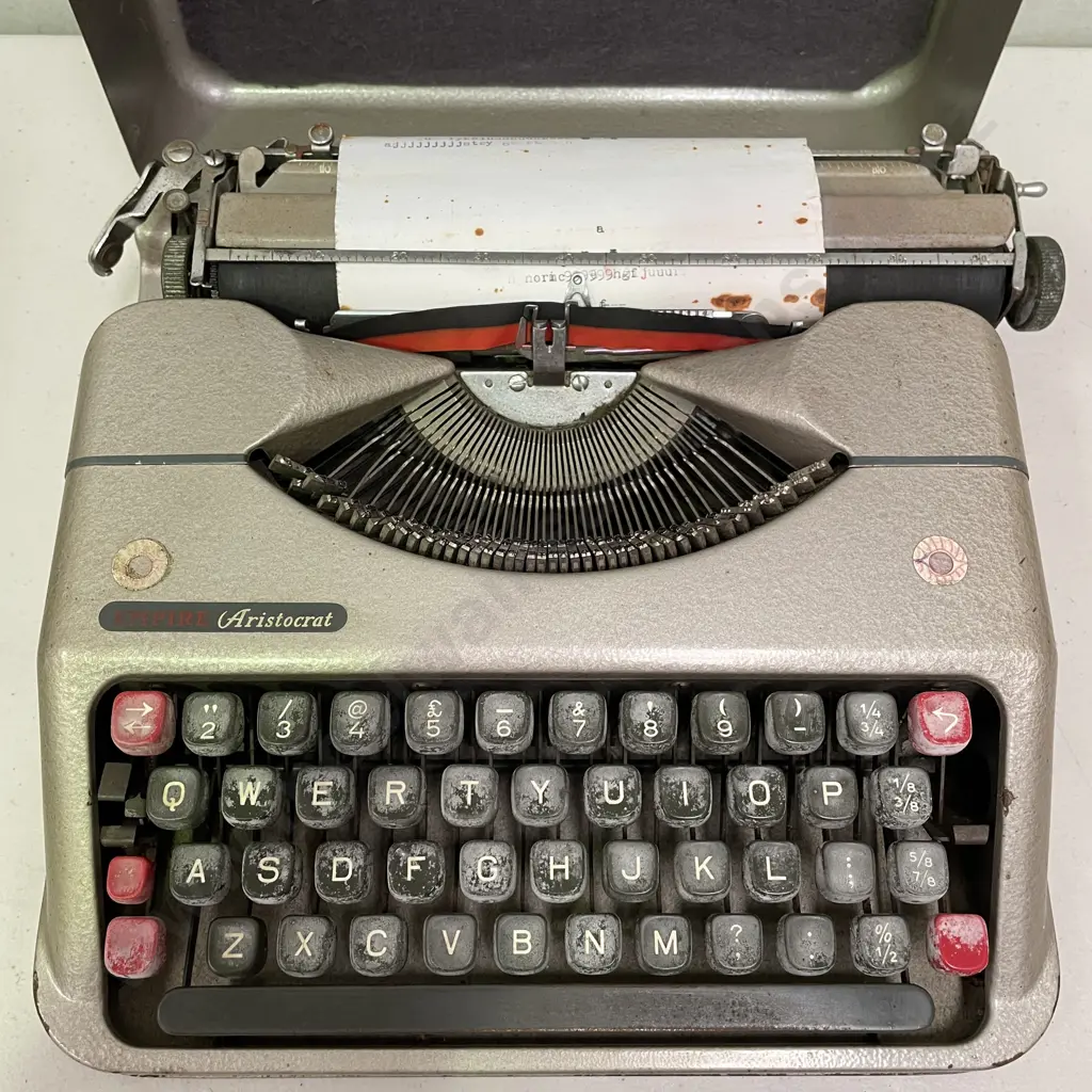 Antique Empire Aristocrat Typewriter Image 1++