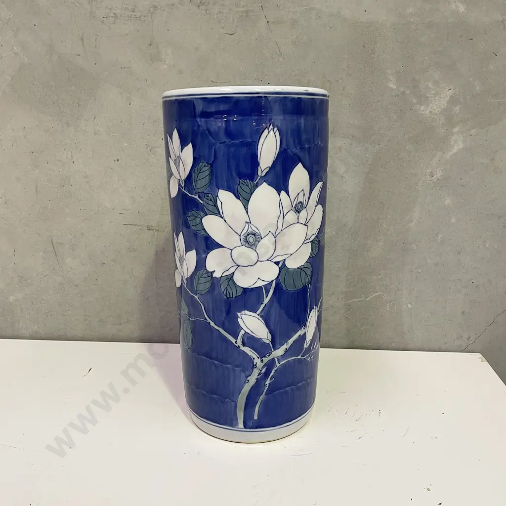 Large handpainted Floor Vase/Umbrella Stand. H47cm Image 1++