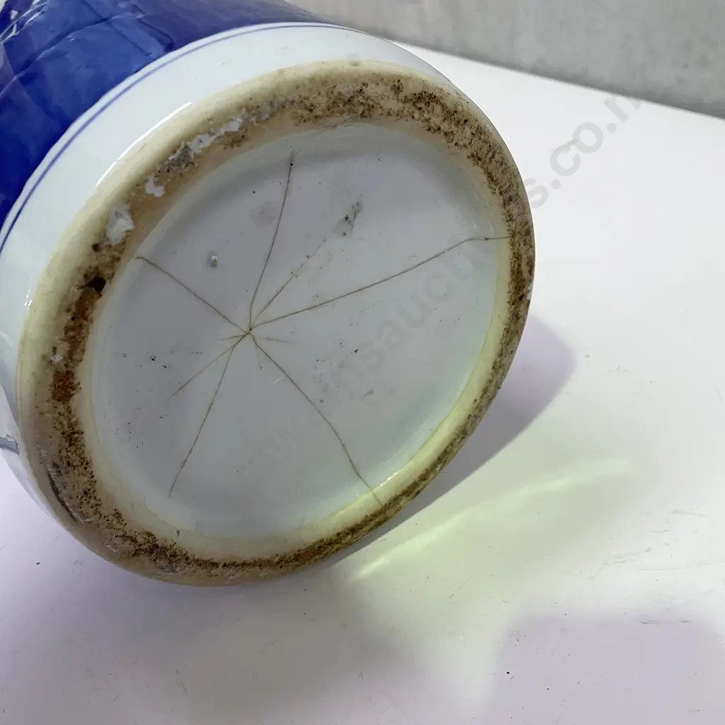 Large handpainted Floor Vase/Umbrella Stand. H47cm Image 1++