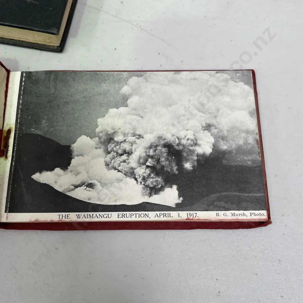 Vintage Postcard Book, Autograph book and Modern Motorcycle Book Image 1++