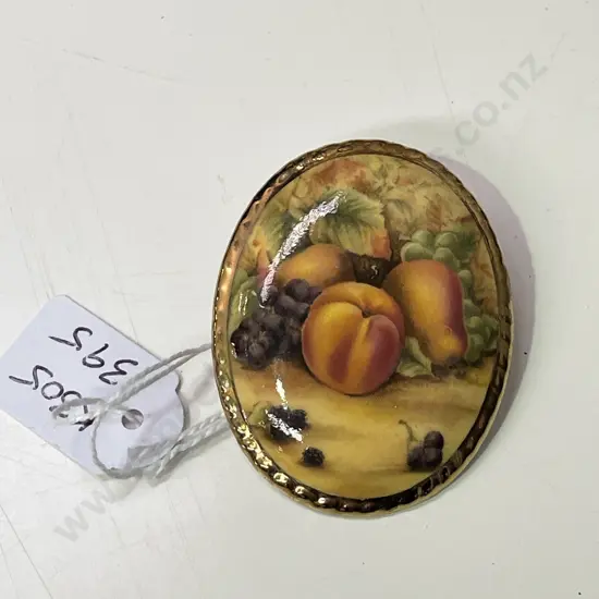 Aynsley Fruit Brooch