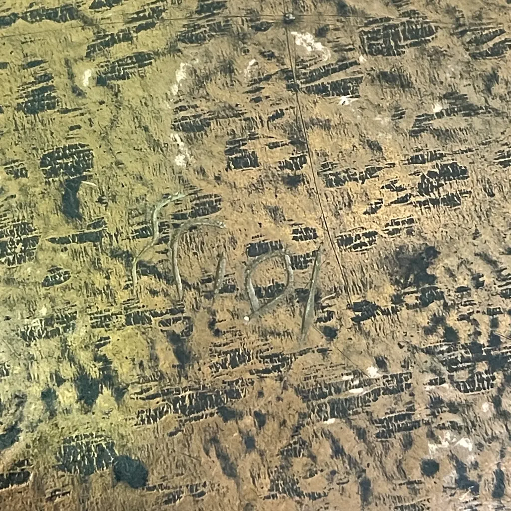 Antique Solid Copper and Silver detail Islamic Mamluk Platter. Dia 30cm Image 1++