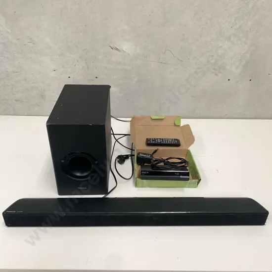 Panasonic Home Theatre System with Subwoofer and Dish TV Freeview Player