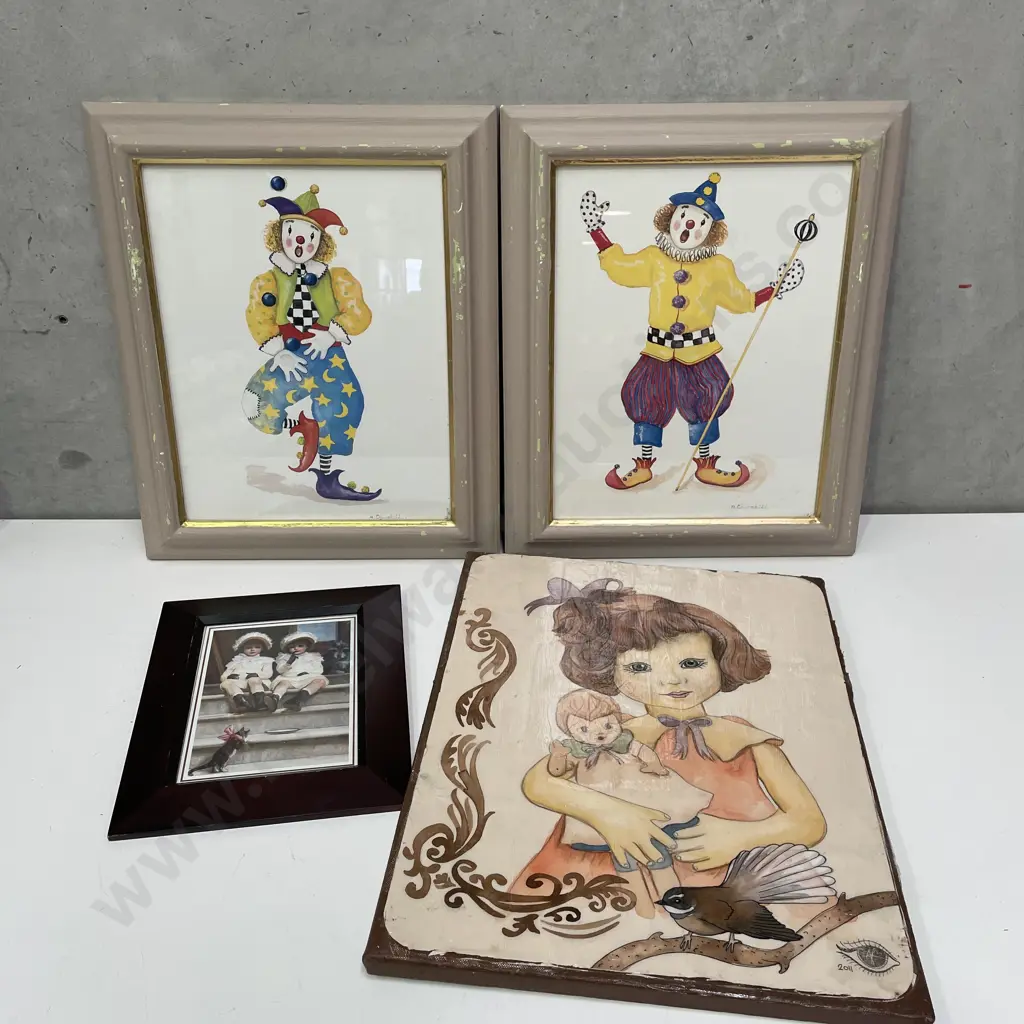 Assorted Childrens Framed Artworks - Prints and originals Image 1++
