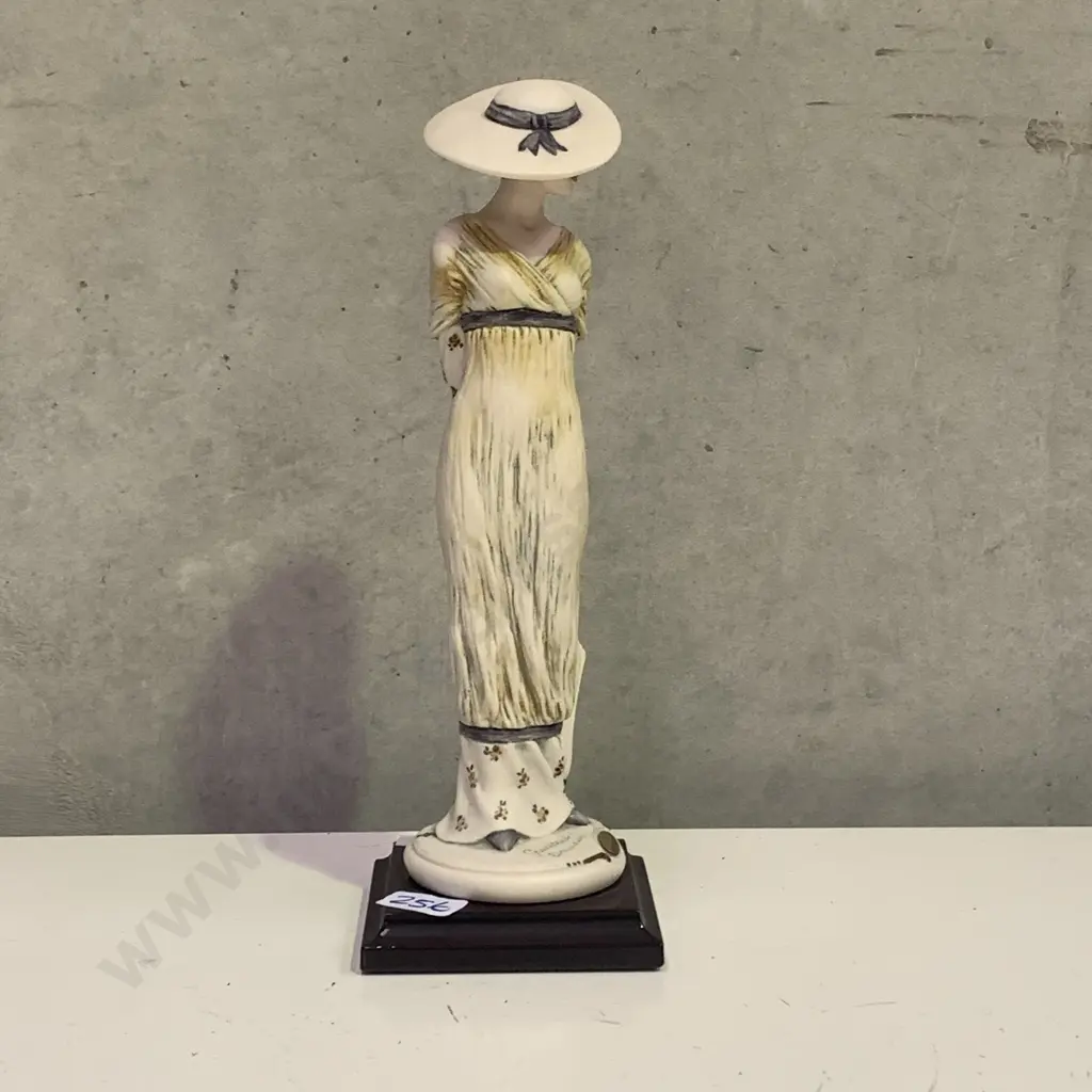 Italian Florence Guiseppe Figurine of Lady with Umbrella. H26cm Image 1++