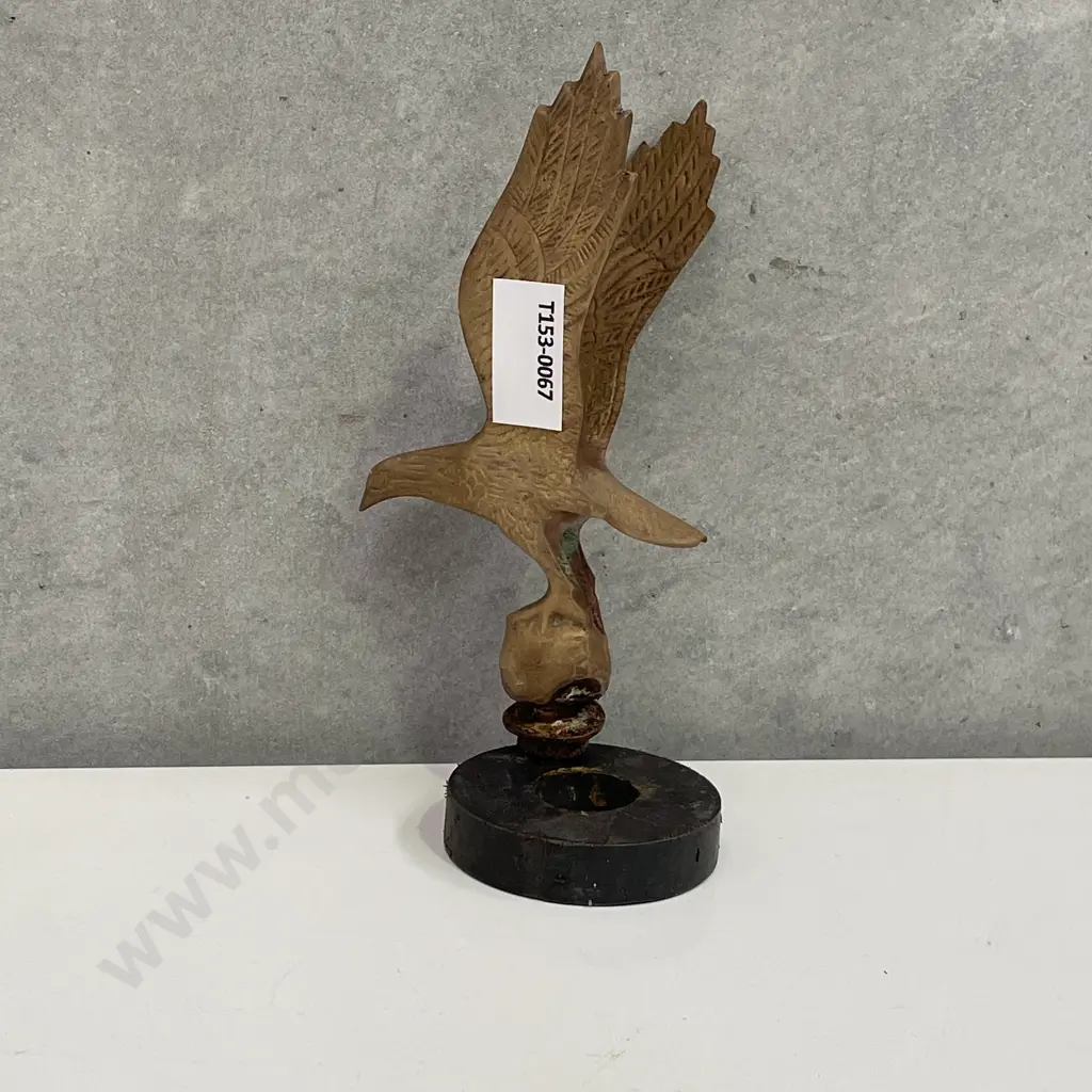 Brass Eagle Car Badge Image 1++