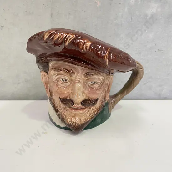 Royal Doulton Drake Toby Jug. H14cm