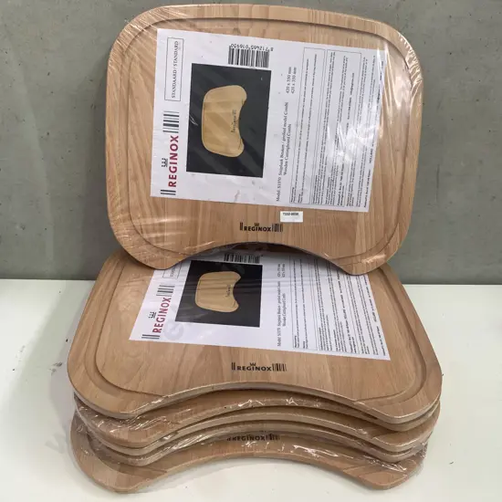 Reginox Wooden Chopping Boards x 6 (as new)