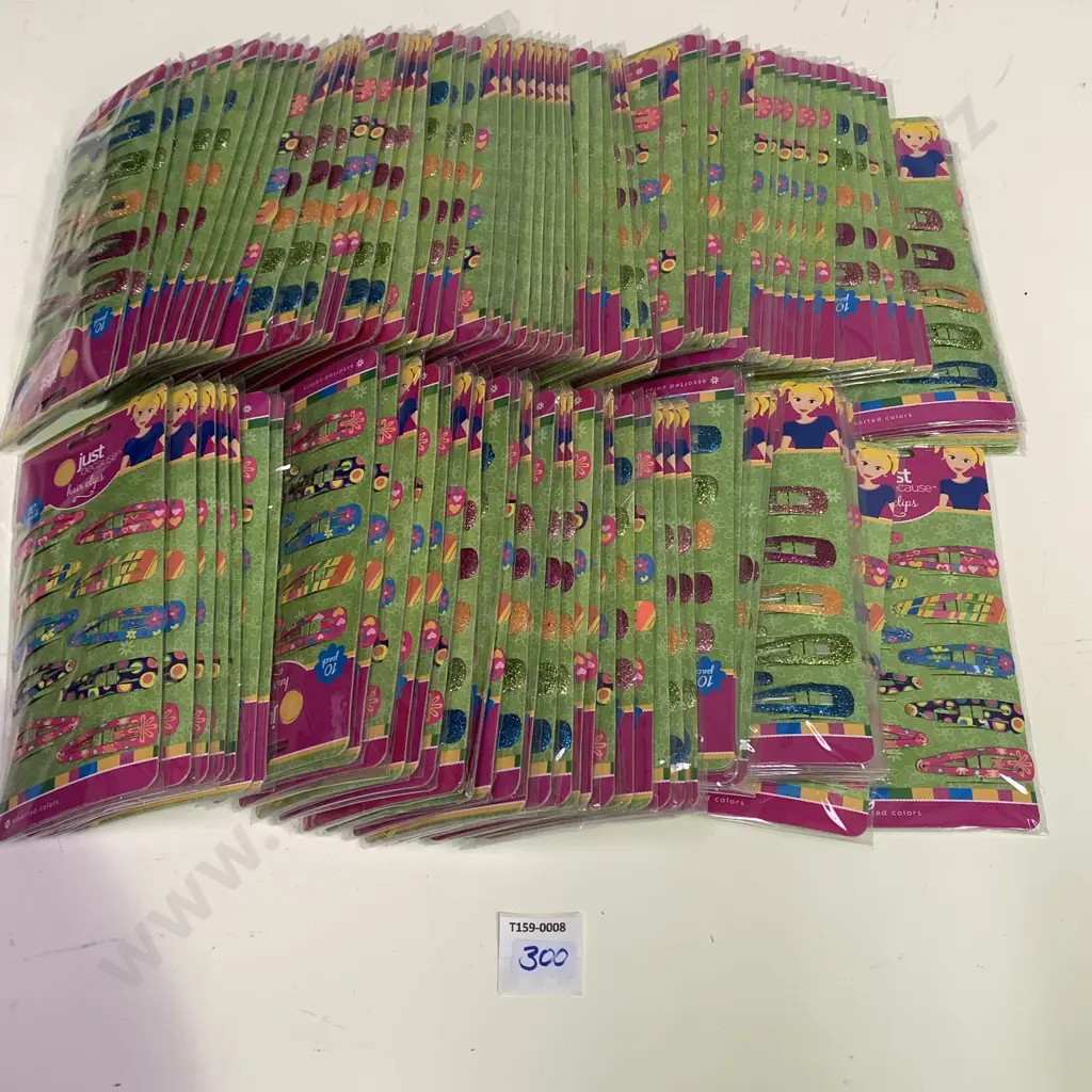 Large Assortment of "Just Because" Hair Clips Image 1++