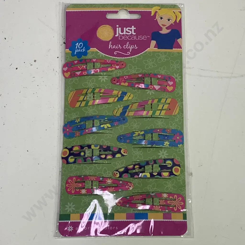 Large Assortment of "Just Because" Hair Clips Image 1++