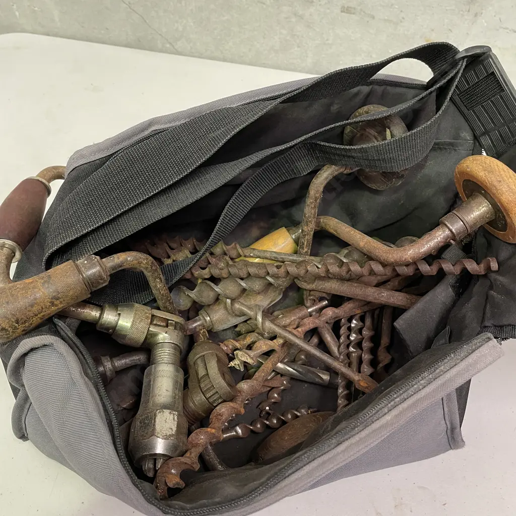 Tool Bag with Vintage Tools Image 1++